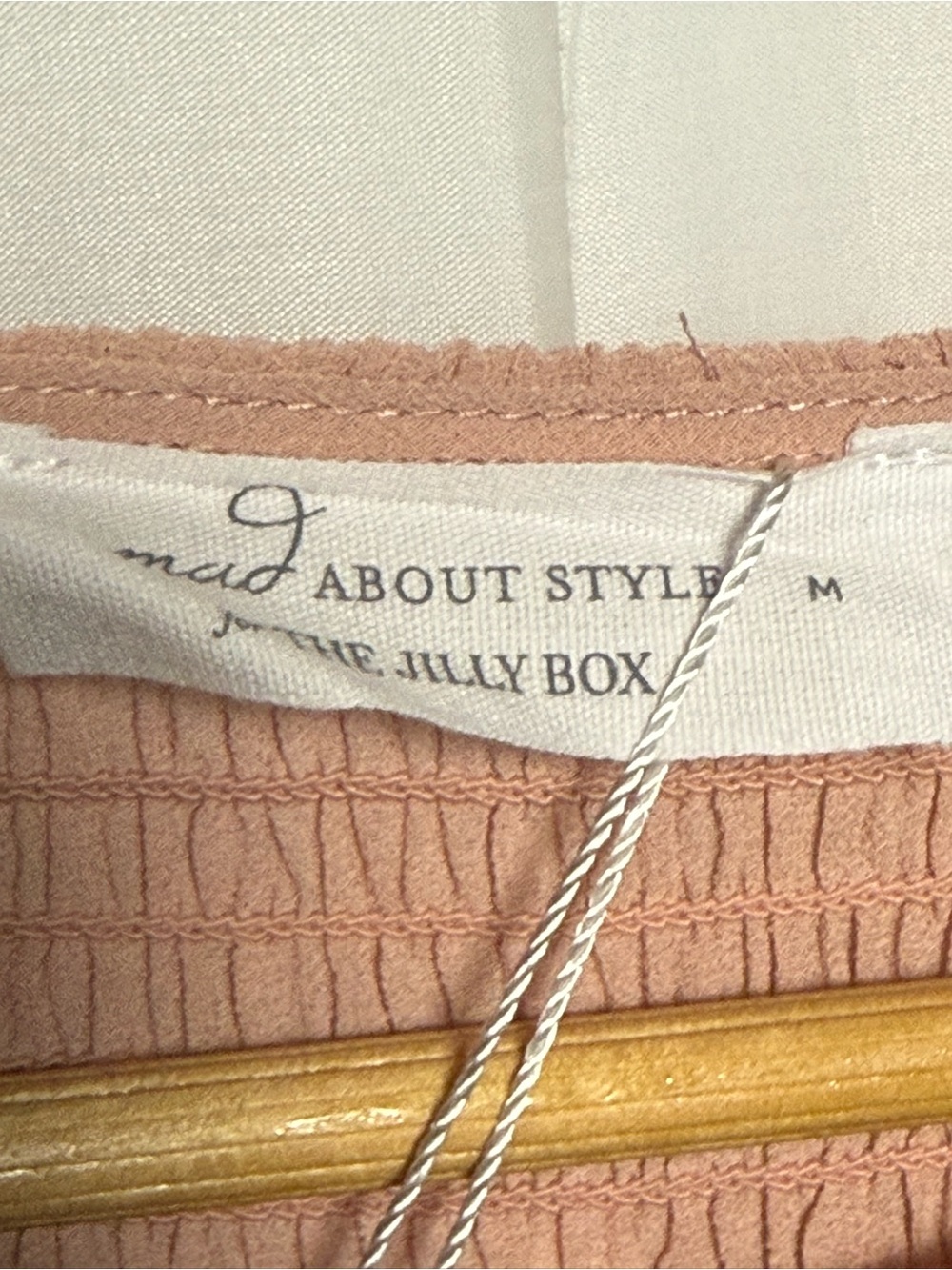 Jillian Harris Grace midi dress x Mad About Style Misty Rose MEDIUM NWT - Picture 11 of 14